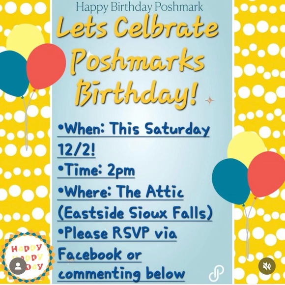 Happy Birthday Poshmark! - Picture 3 of 3